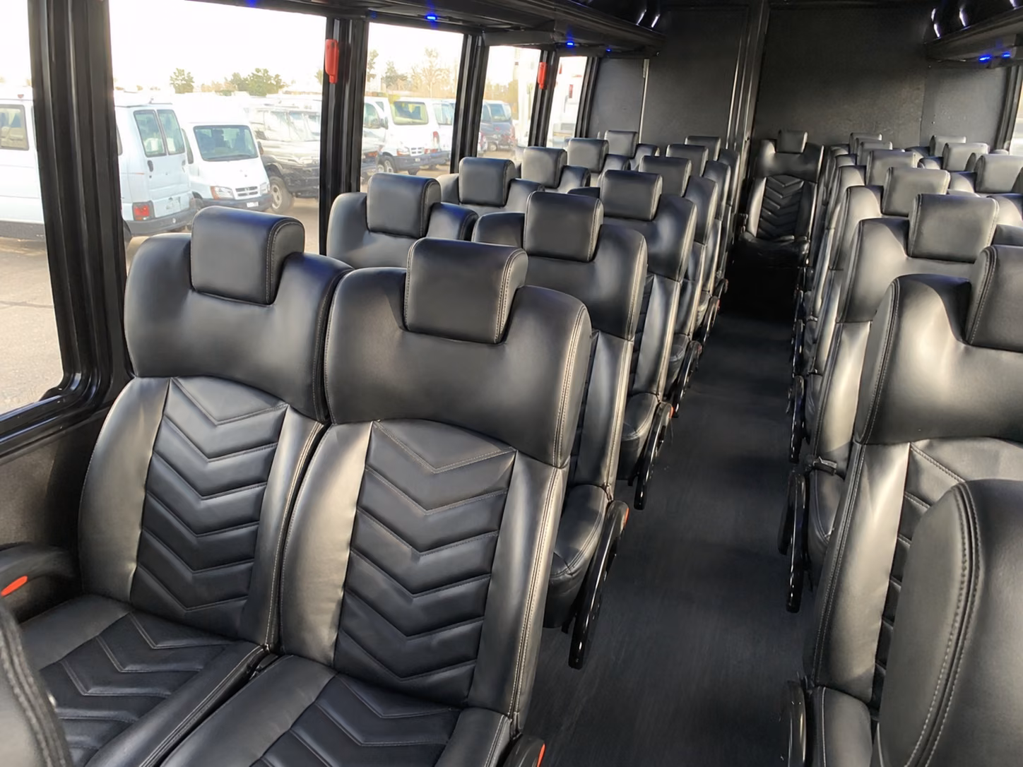 atlanta 15 passenger minibus inside