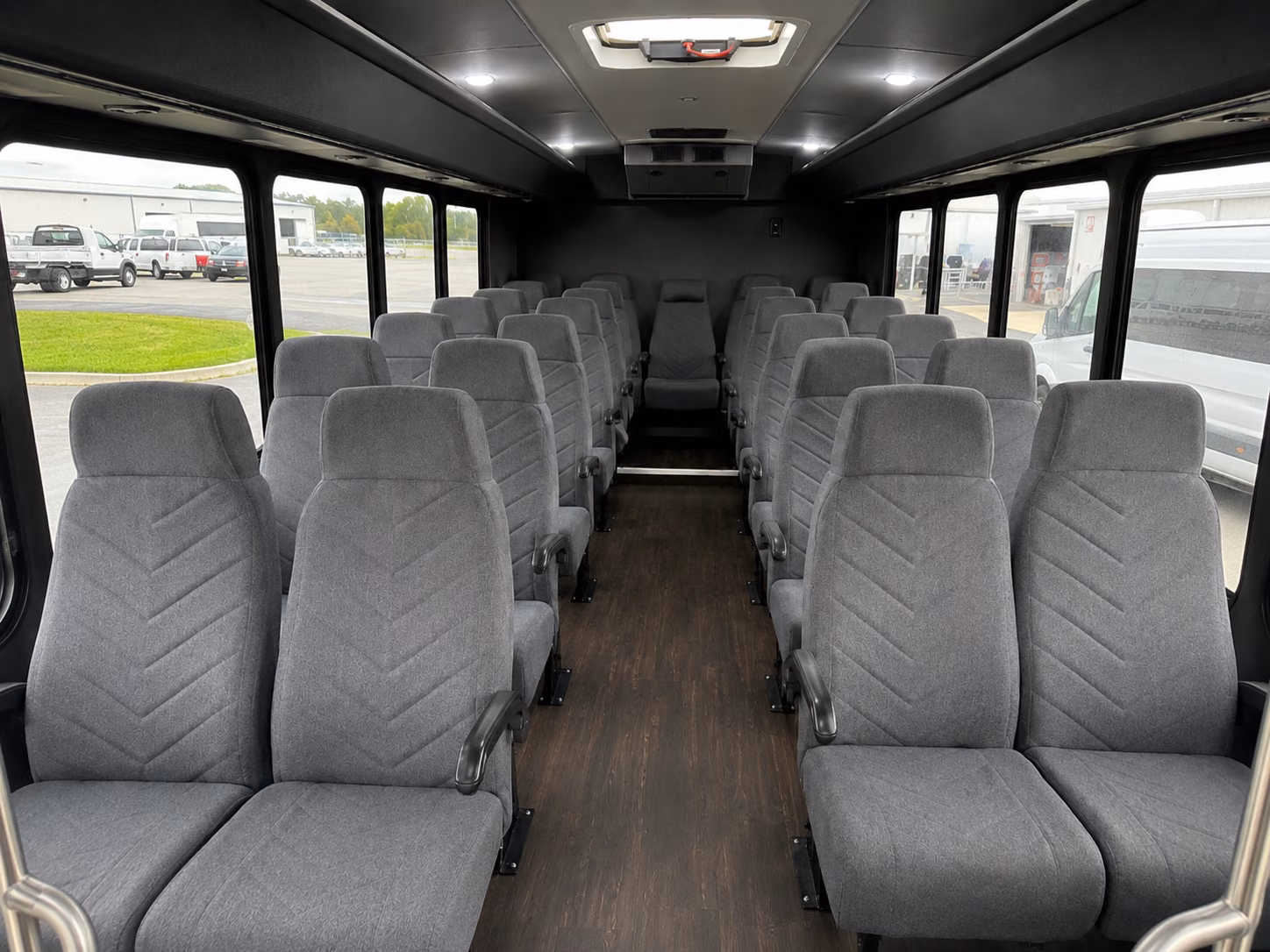 atlanta 15 passenger minibus interior