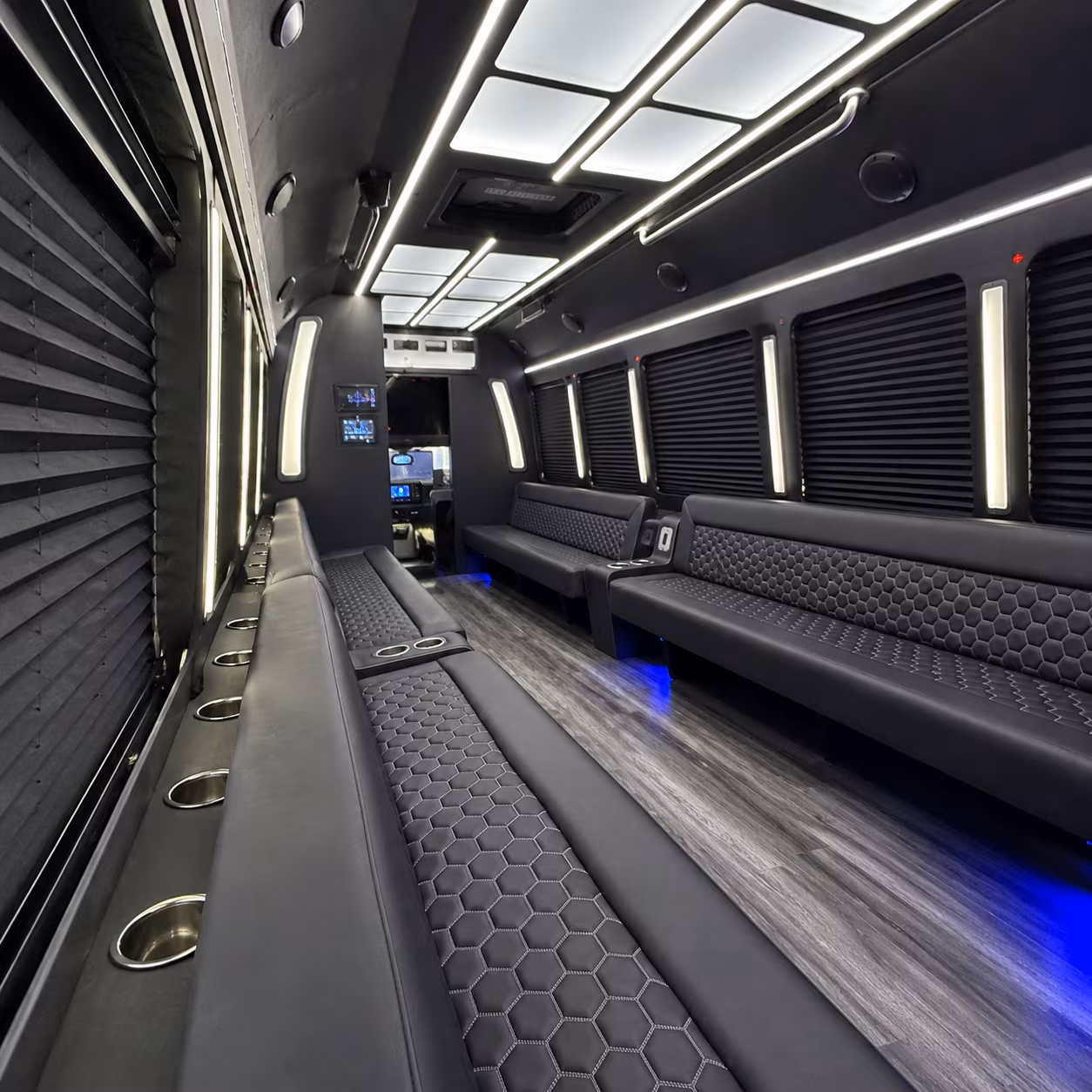 atlanta party bus inside