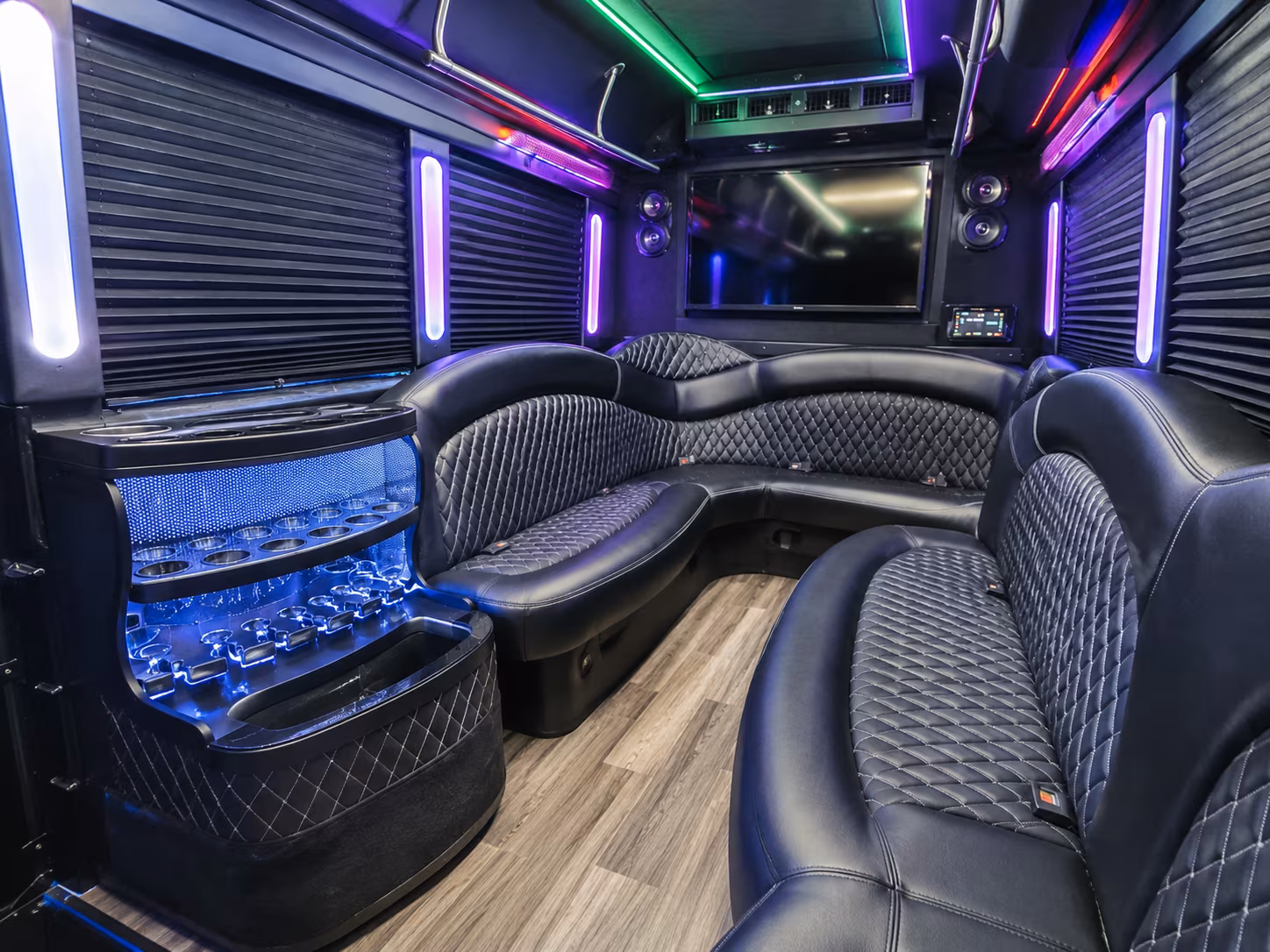 atlanta prom party bus rental