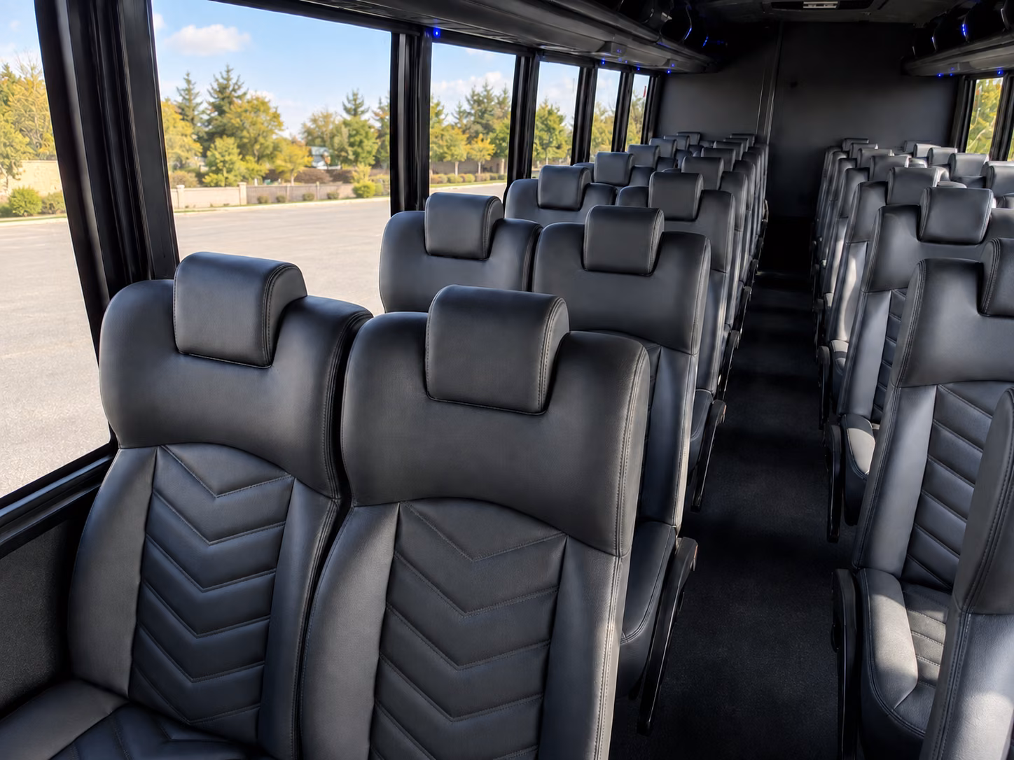 atlanta school event transportation onboard seating