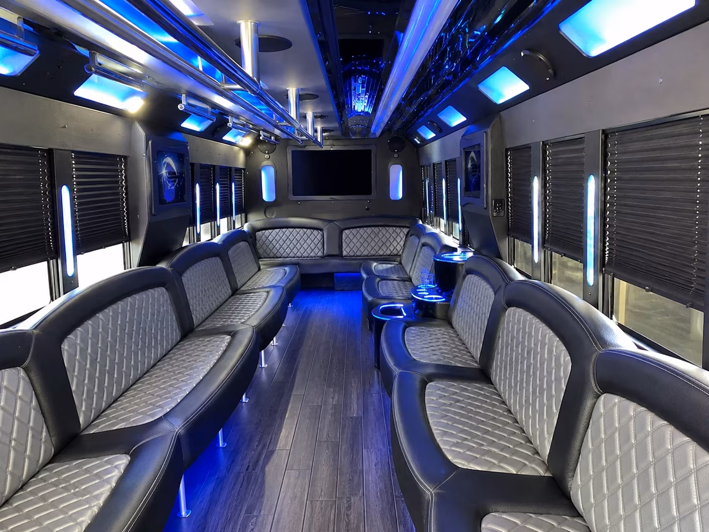 atlanta sporting event party bus rental