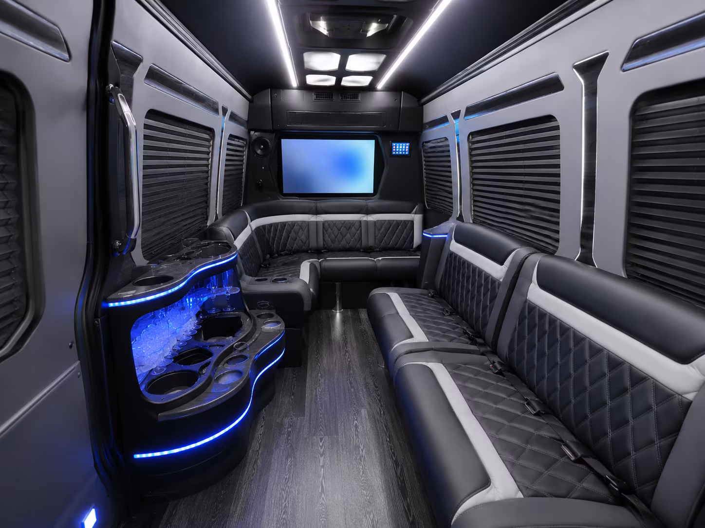 atlanta sprinter limousine inside
