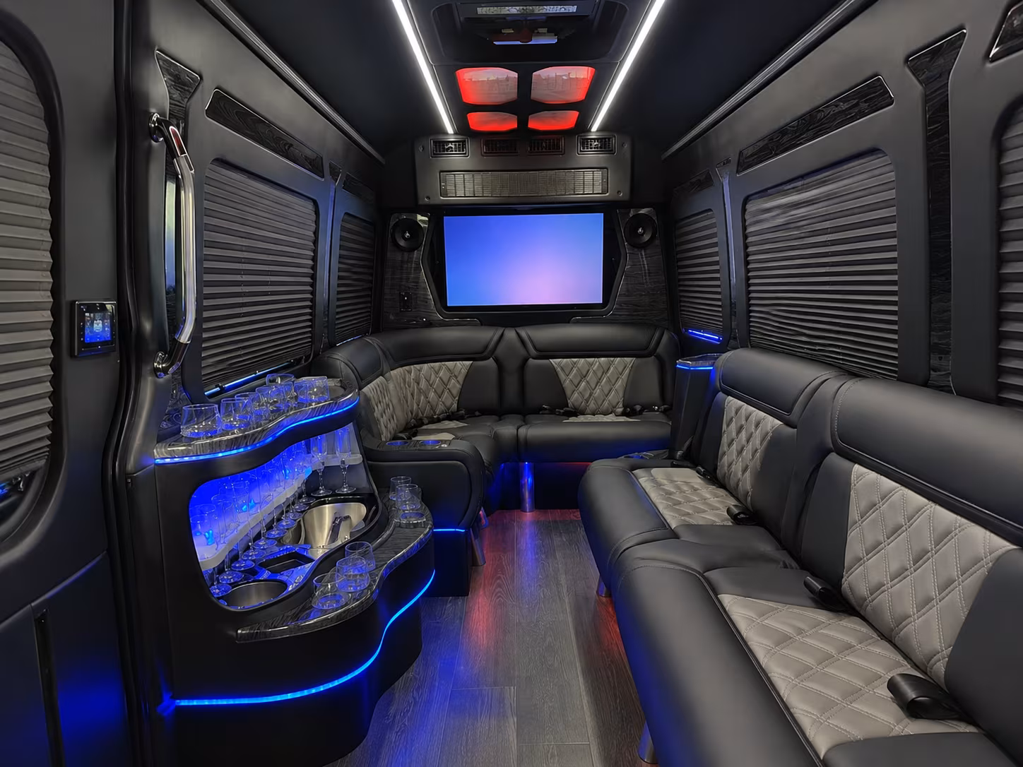 atlanta sprinter limousine interior
