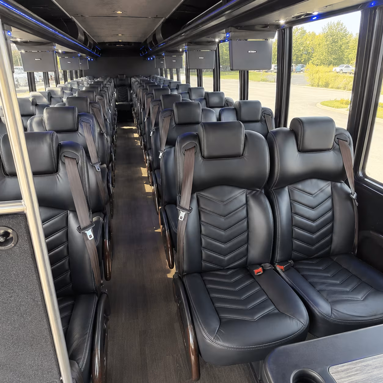 does the day of the week or the date change what a charter bus costs in atlanta