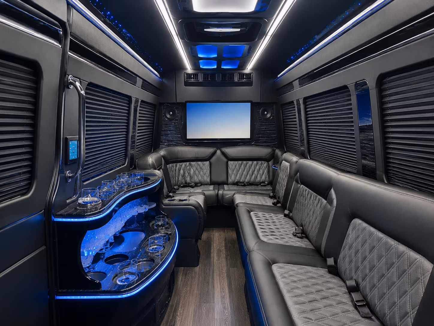 rehearsal dinner bus rentals across the atlanta metro